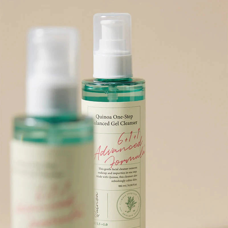 Quinoa One-Step Balanced Gel Cleanser Soin Visage Axis-Y 