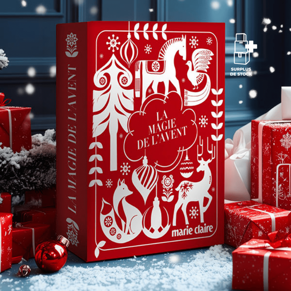CALENDRIER DE L'AVENT MARIE CLAIRE Box Beauté MY BEAUTY FACTORY 24 Produits (Parfum - Soin - Maquillge - Bijou) 