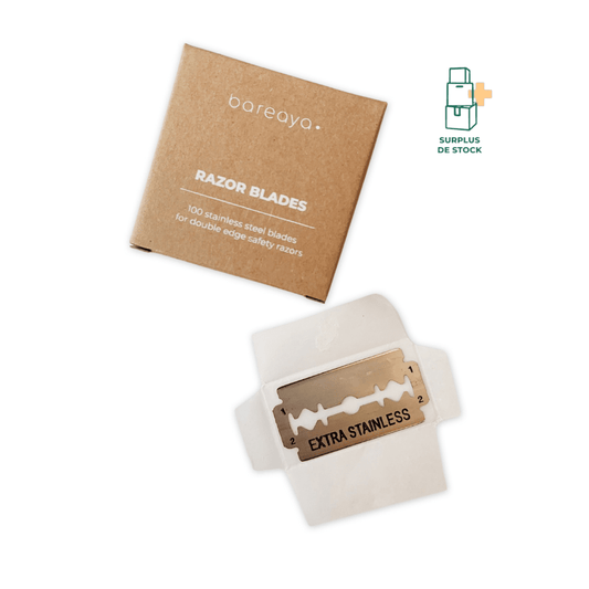 Recharge de 100 Lames Accessoire Homme BAREAYA 