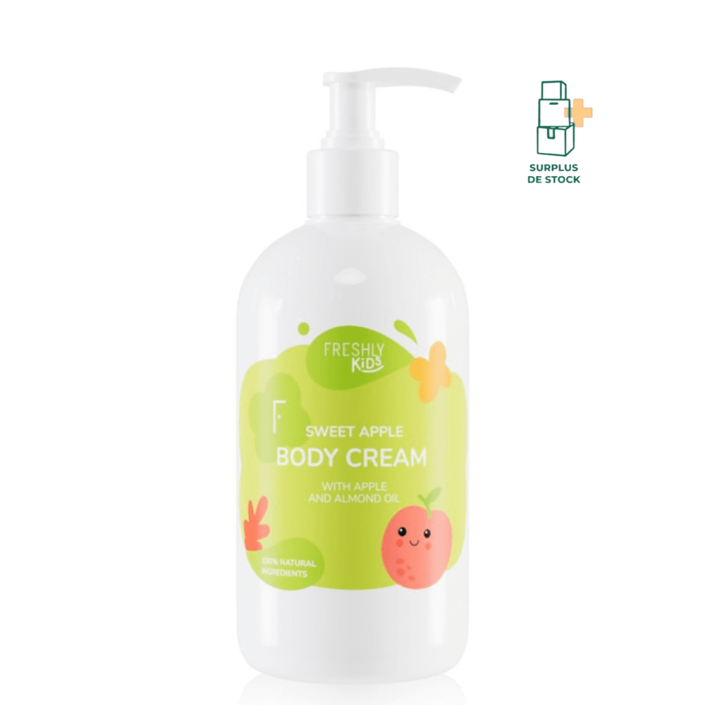 Sweet Apple Body Cream - Crème Corporelle Hydratante pour Enfant soin de la peau FRESHLY 400 ml 