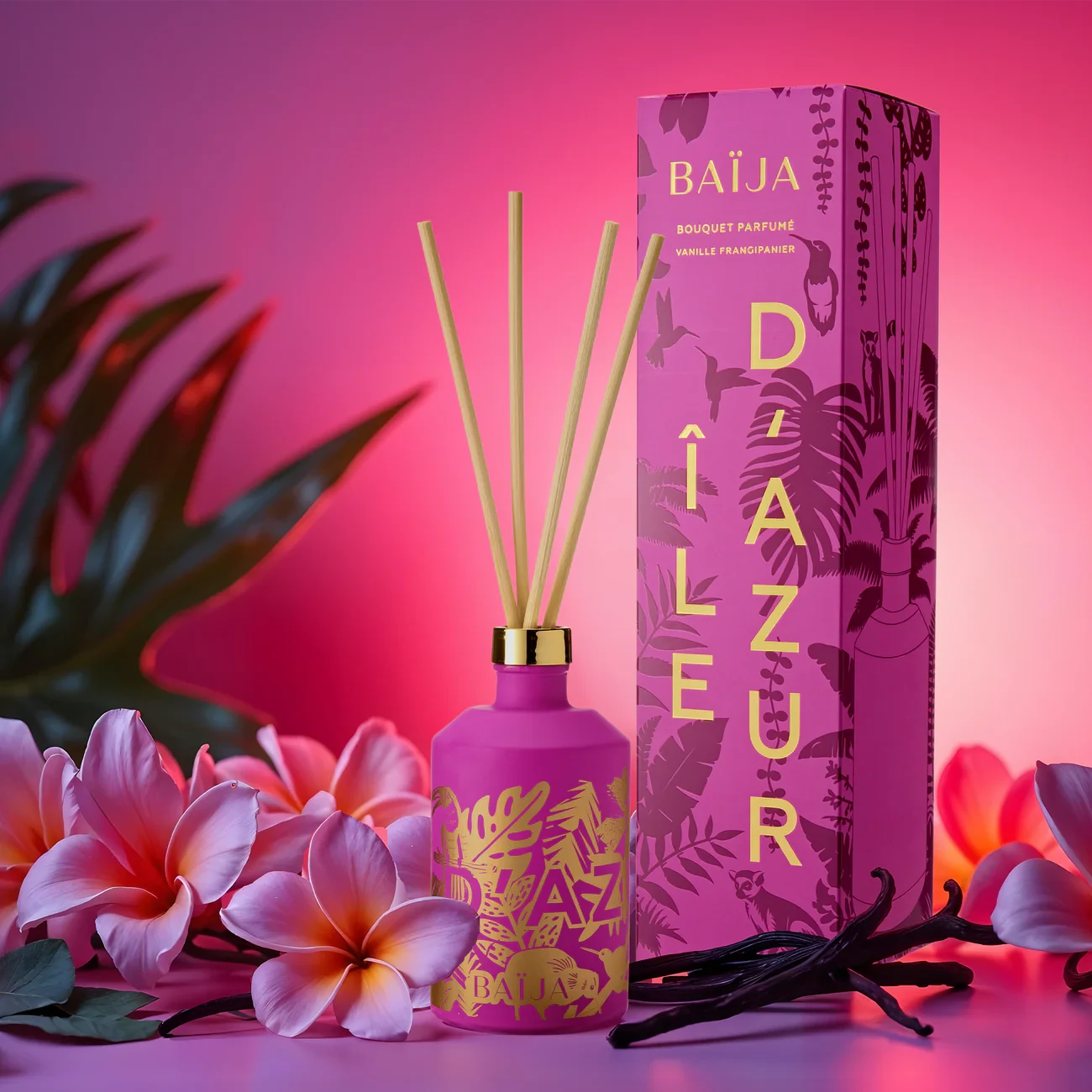 Bouquet Parfumé XL Île d’Azur parfum d'ambiance BAÏJA 