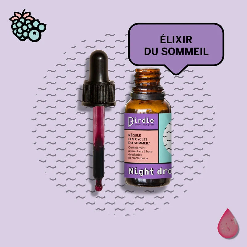 Night drops Complément Alimentaire BIRDIE 