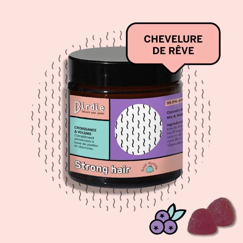 Strong hair Complément Alimentaire BIRDIE 