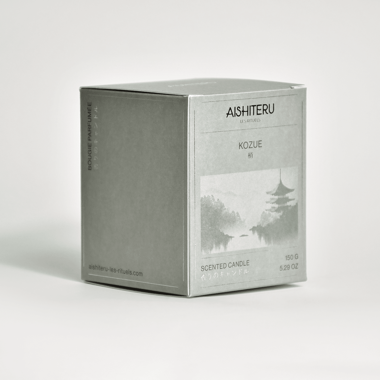 NORDIC WOOD - Bougie parfumée parfum d'interieur AISHITERU 