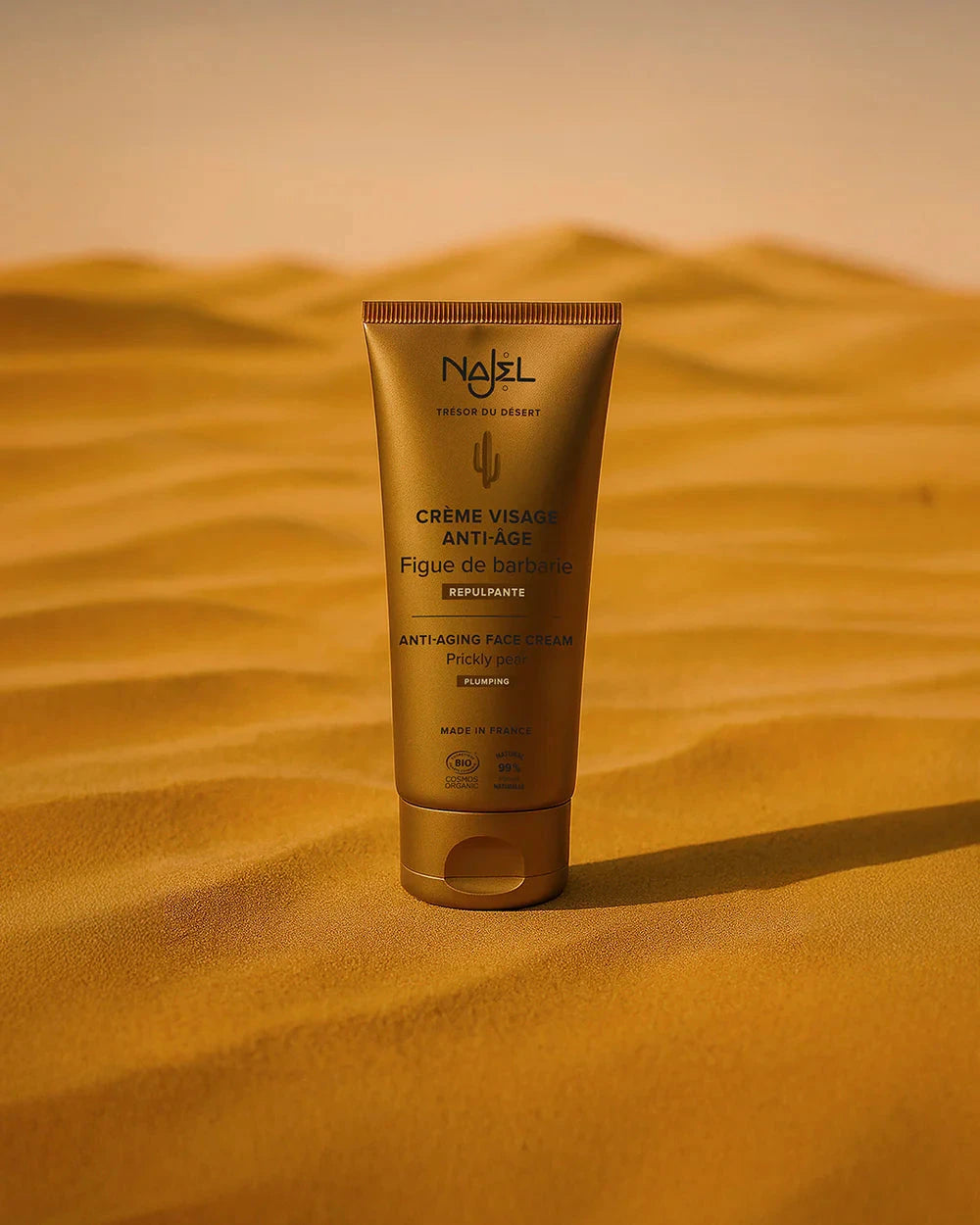 Crème visage anti-âge à l'huile de figue de Barbarie Soin Visage NAJEL 