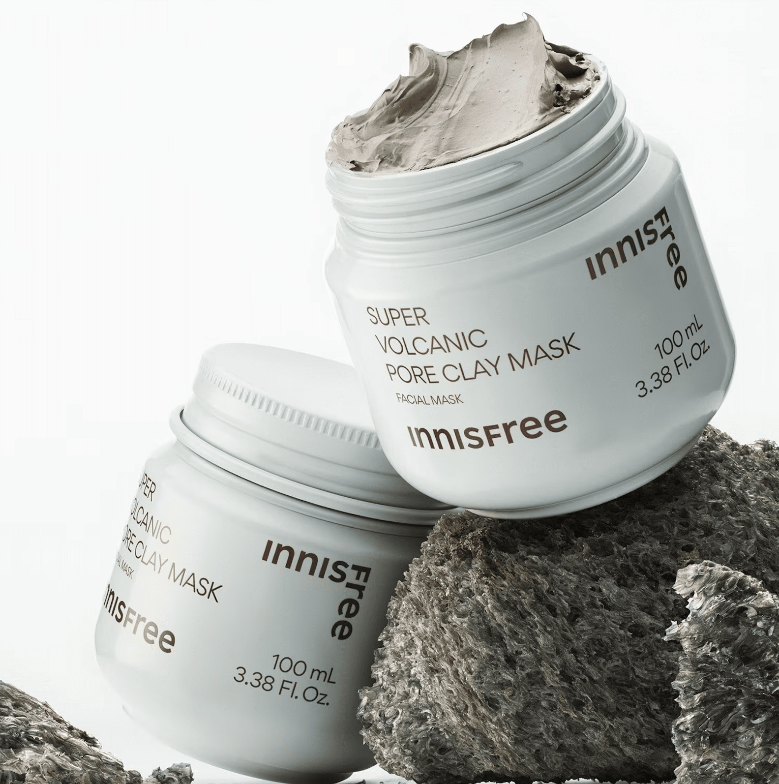 Super Volcanic Pore Clay Mask - Masque réducteur de pores Soin Visage INNISFREE 