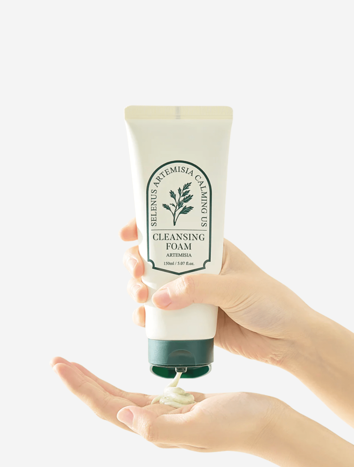 Mousse Nettoyante Apaisante à l'Armoise Soin Visage Selenus 