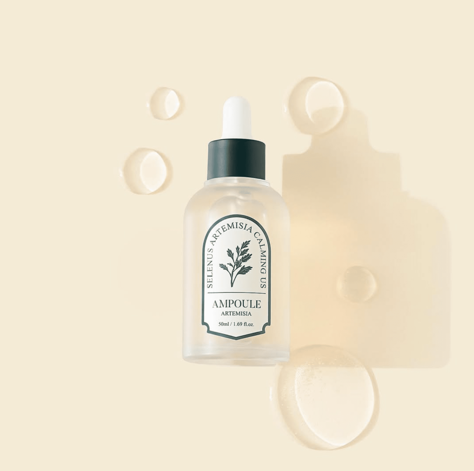 Ampoule Apaisante à l'Armoise Soin Visage Selenus 