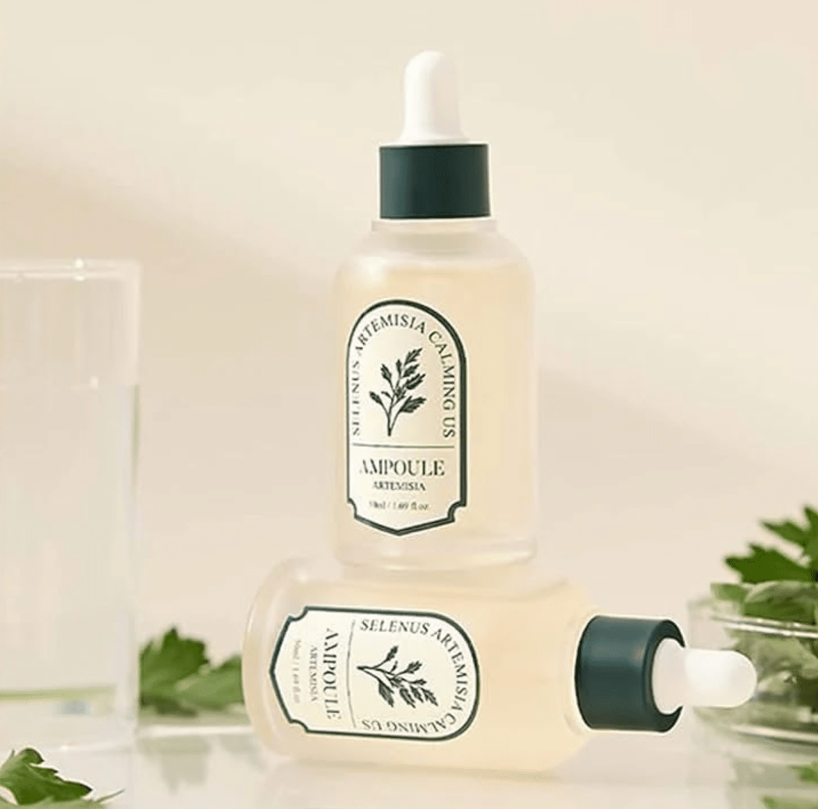 Ampoule Apaisante à l'Armoise Soin Visage Selenus 