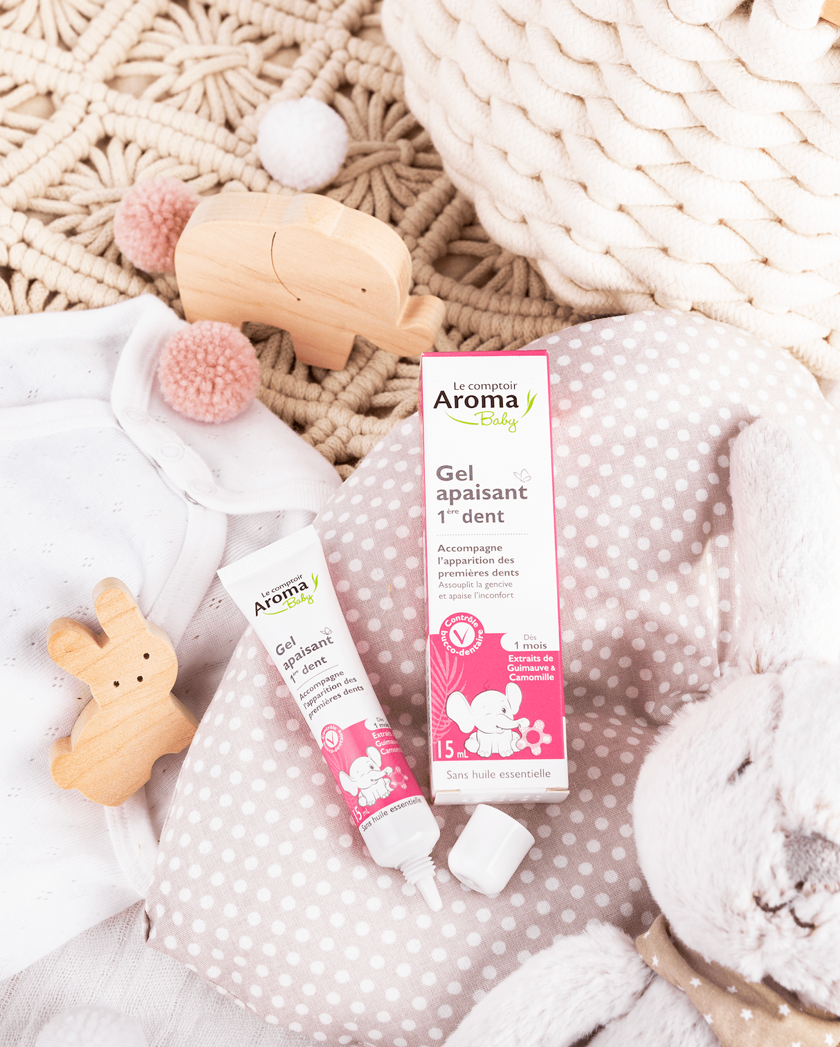 GEL APAISANT 1ERE DENT BÉBÉ Soin Corps Le Comptoir Aroma 