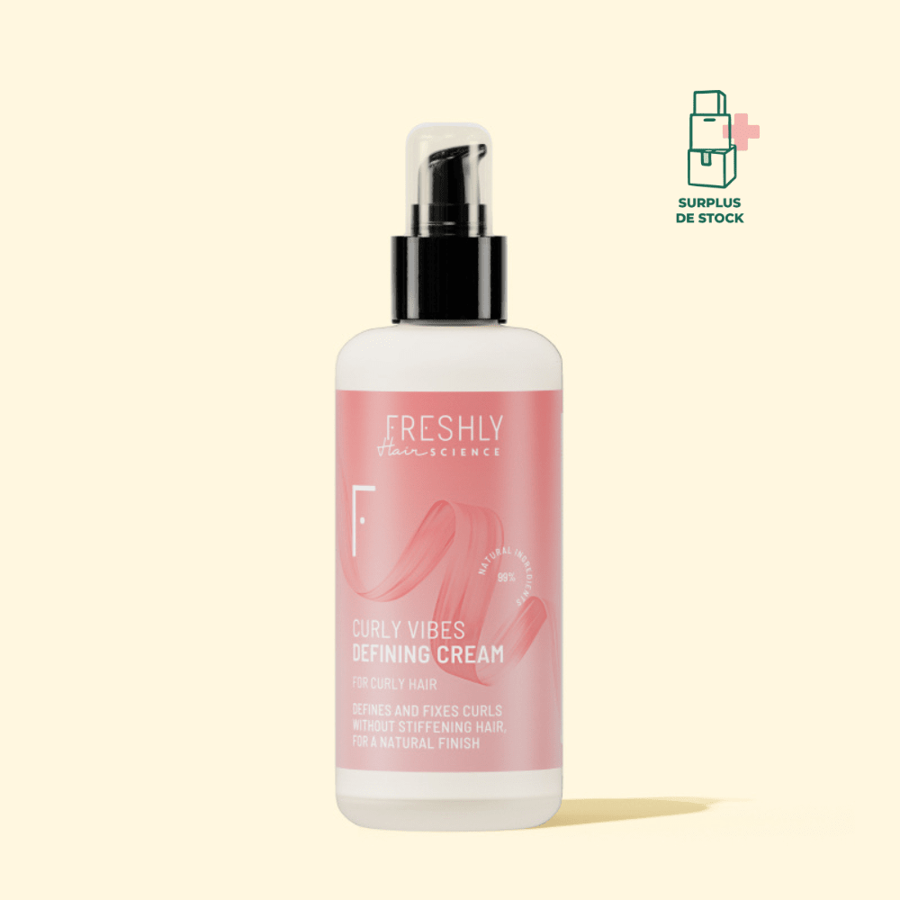 Curly Vibes Defining Cream - Crème définition pour cheveux bouclés soin des cheveux FRESHLY 200 ml 