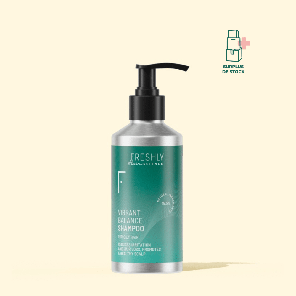 Vibrant Balance Shampoo - Shampoing pour Cheveux Gras Soin Capillaire FRESHLY 250 ml 