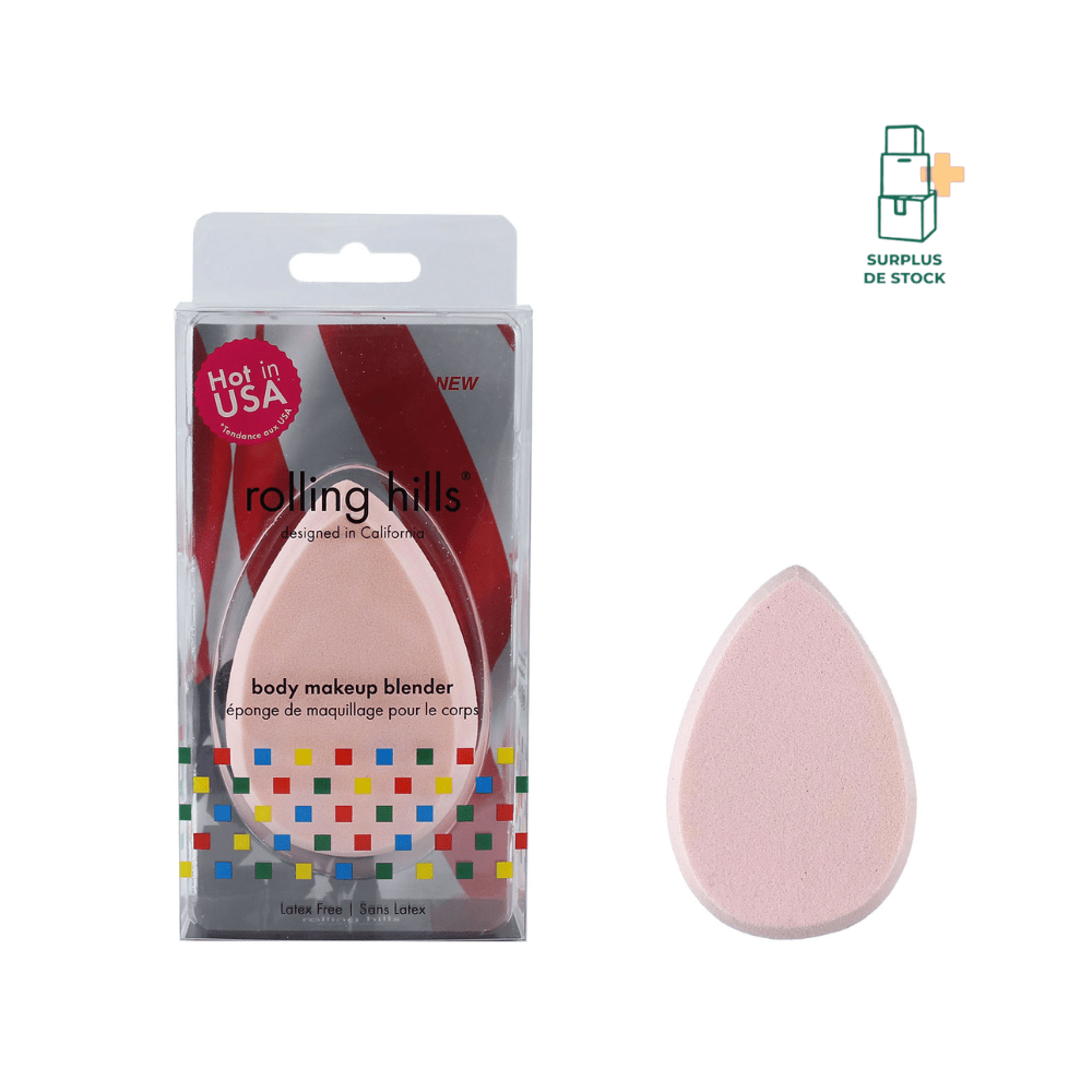 Éponge de Maquillage pour le Corps accessoire maquillage ROLLING HILLS Rose 