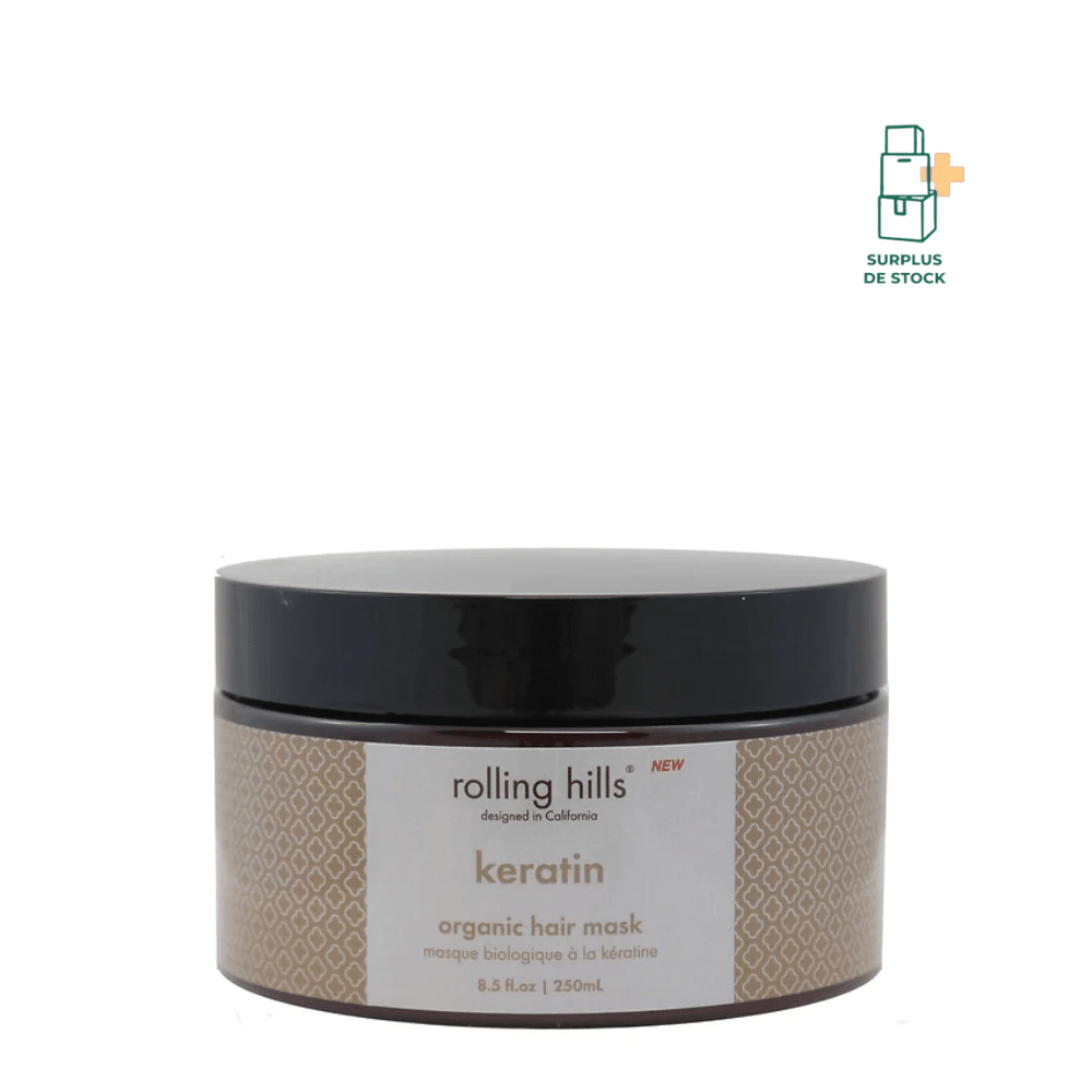 Masque Capillaire à la kératine biologique Shampoing ROLLING HILLS 250 ml 