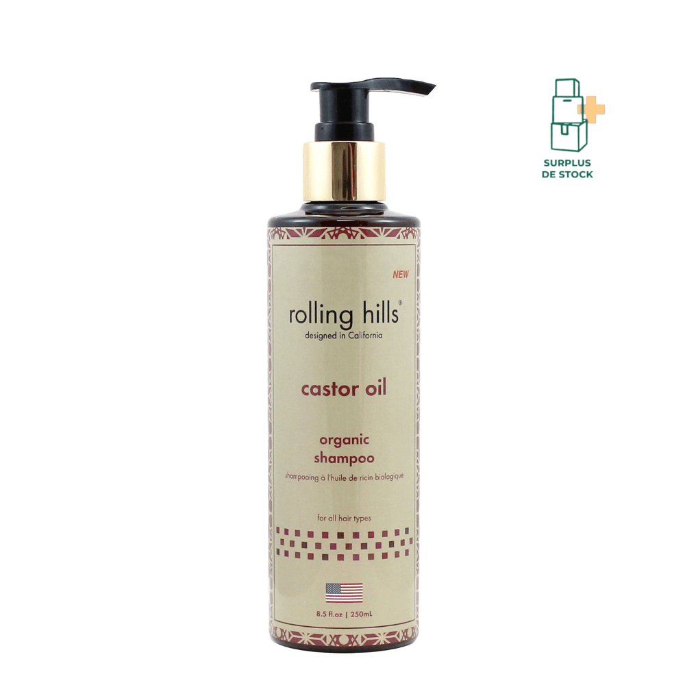 Shampoing à l'Huile de Ricin Biologique Shampoing ROLLING HILLS 250 ml 