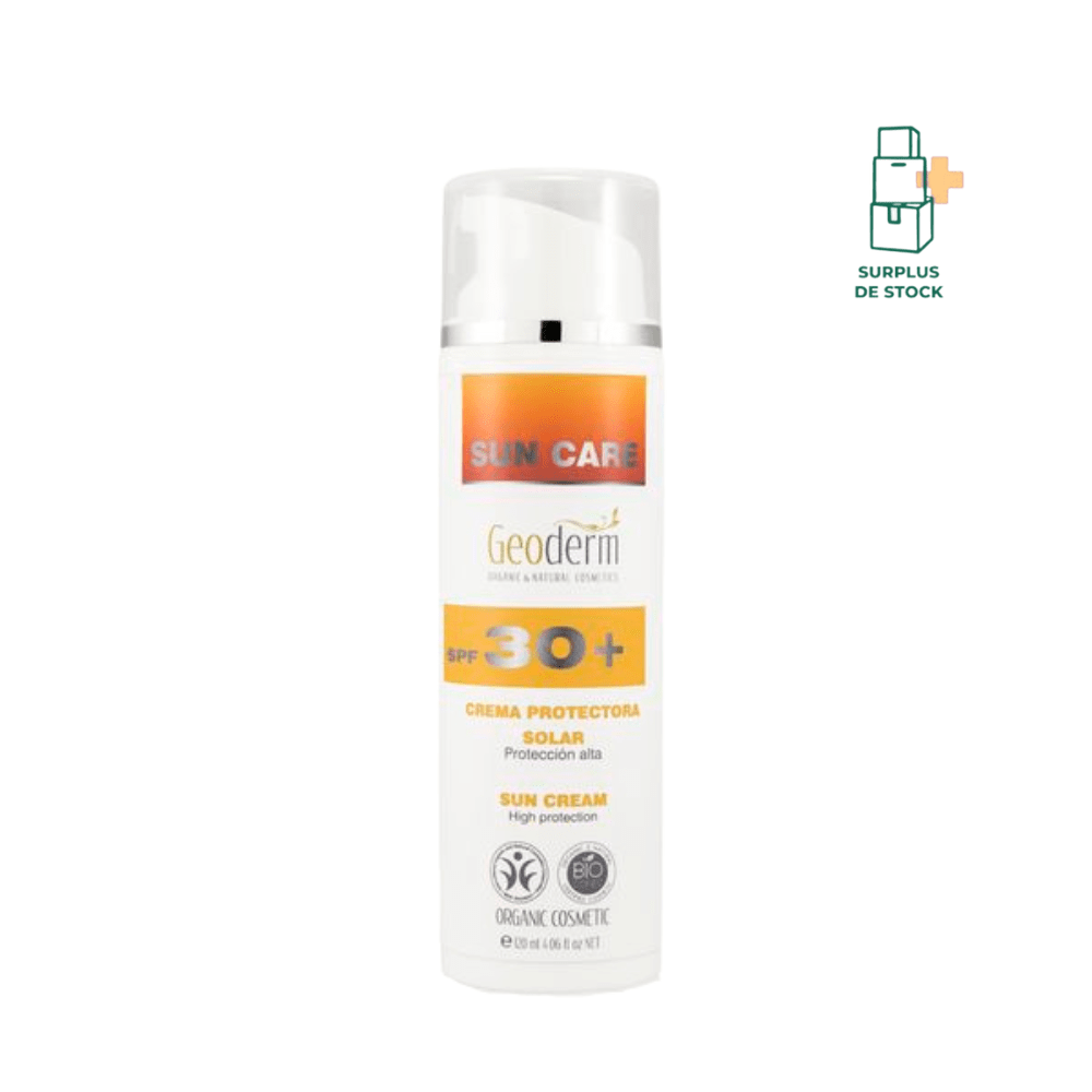 Crème Solaire SPF 30 Soin solaire GEODERM 120 ml 