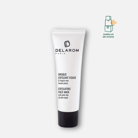 MASQUE EXFOLIANT VISAGE - À l’argile rose absorbante Masque MAISON DELAROM 50 ml 
