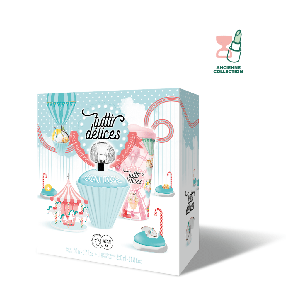 Coffret Eau de Toilette Coconut Cocktail Eau de toilette TUTTI DELICES FAMILLE OLFACTIVE : Gourmand 50 ml 