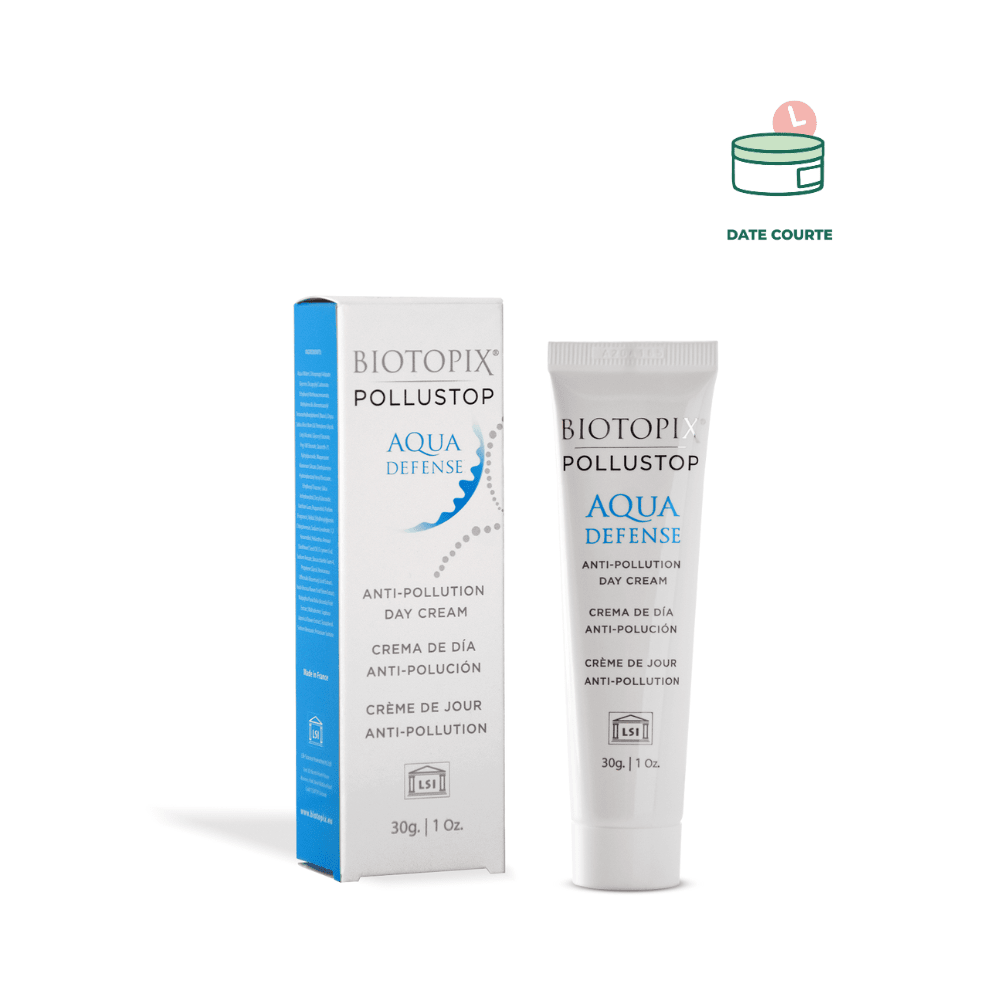 POLLUSTOP Aqua Defense - Crème de jour anti pollution soin protecteur BIOTOPIX 30 g 