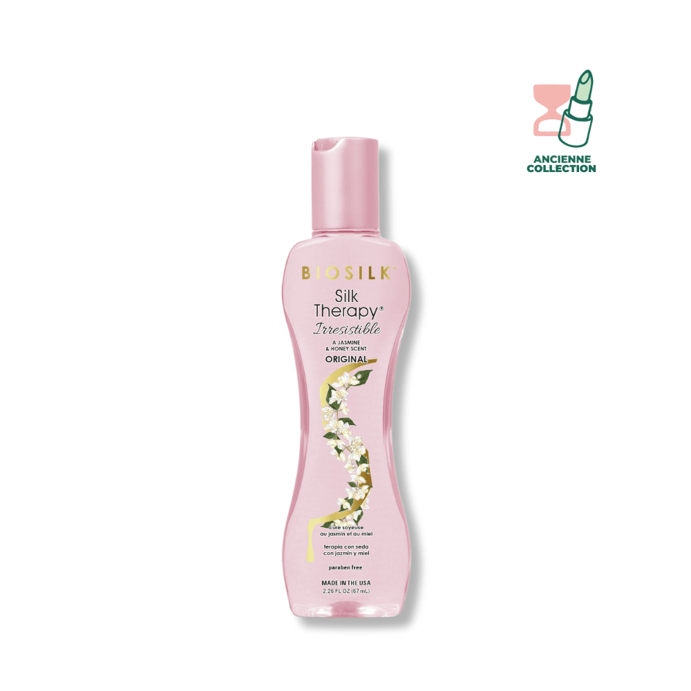 Cure Soyeuse Irresistible Silk Therapy Soin Capillaire BIOSILK 67 ml Reconstruction du cheveu - Fabriqué aux ÉTATS UNIS 