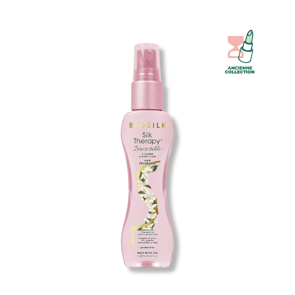 Parfum Cheveux Irresistible Silk Therapy Soin Capillaire BIOSILK 67 ml Pétales de jasmin - Fabriqué aux ÉTATS UNIS 