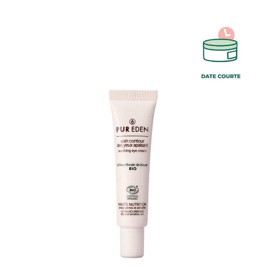 Soin Contours des Yeux Apaisant Certifié Bio Pur Eden Soin des yeux Pur Eden À appliquer avant Janvier 2024 15 ml 