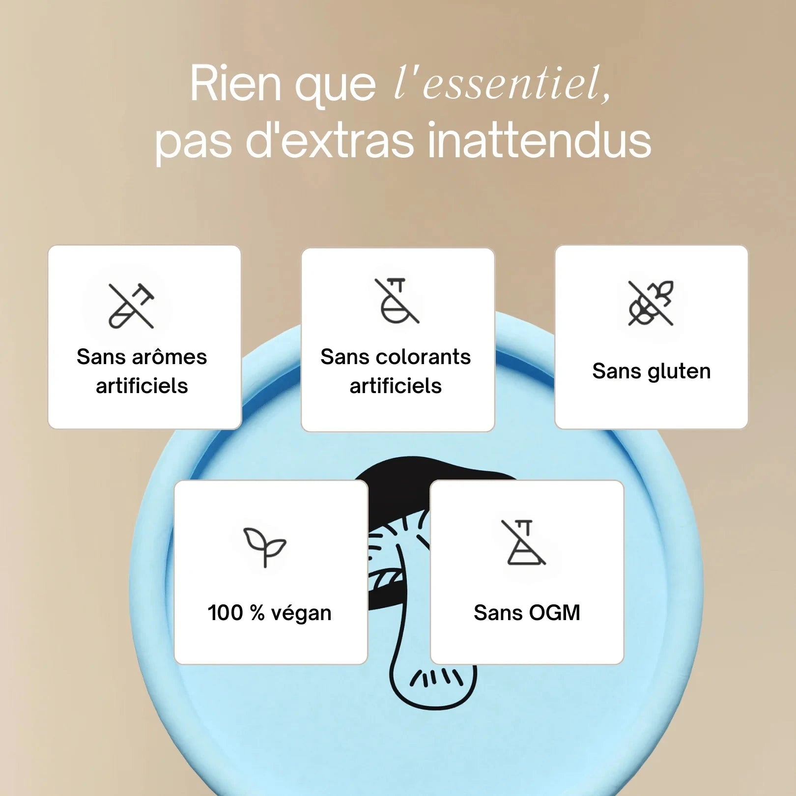 Gummies au Cordyceps - Énergie, force, endurance Complément Alimentaire Sporelife 