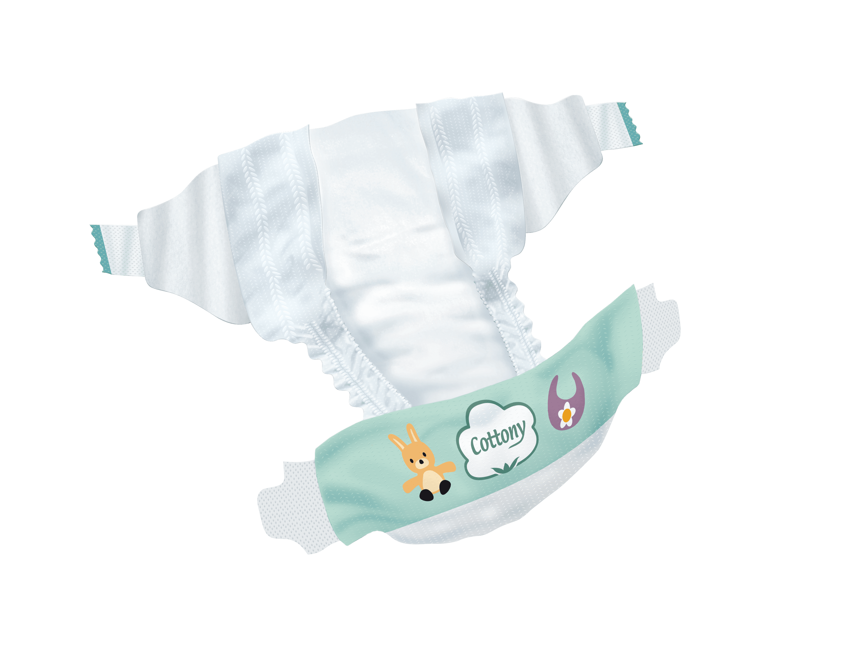 COTTONY COUCHES BEBE T3 (4-9 kg) couches Cottony 