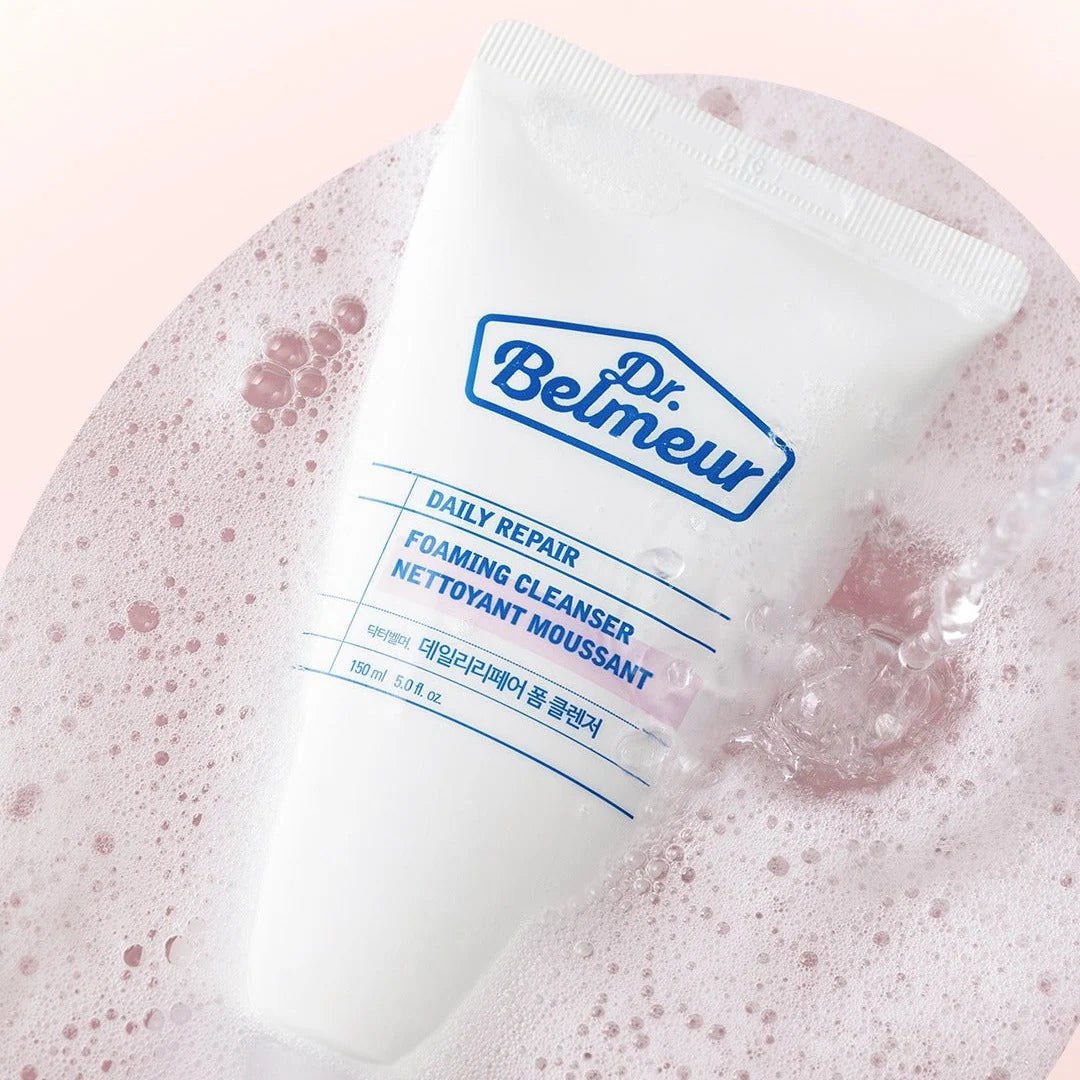 Mousse Nettoyante & Réparatrice Nettoyant Visage Dr Belmeur 