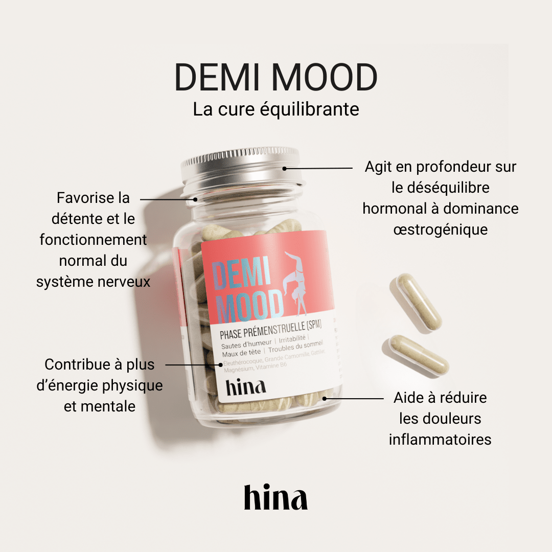 Demi Mood - Complément Équilibre hormonal Complément Alimentaire HINA 