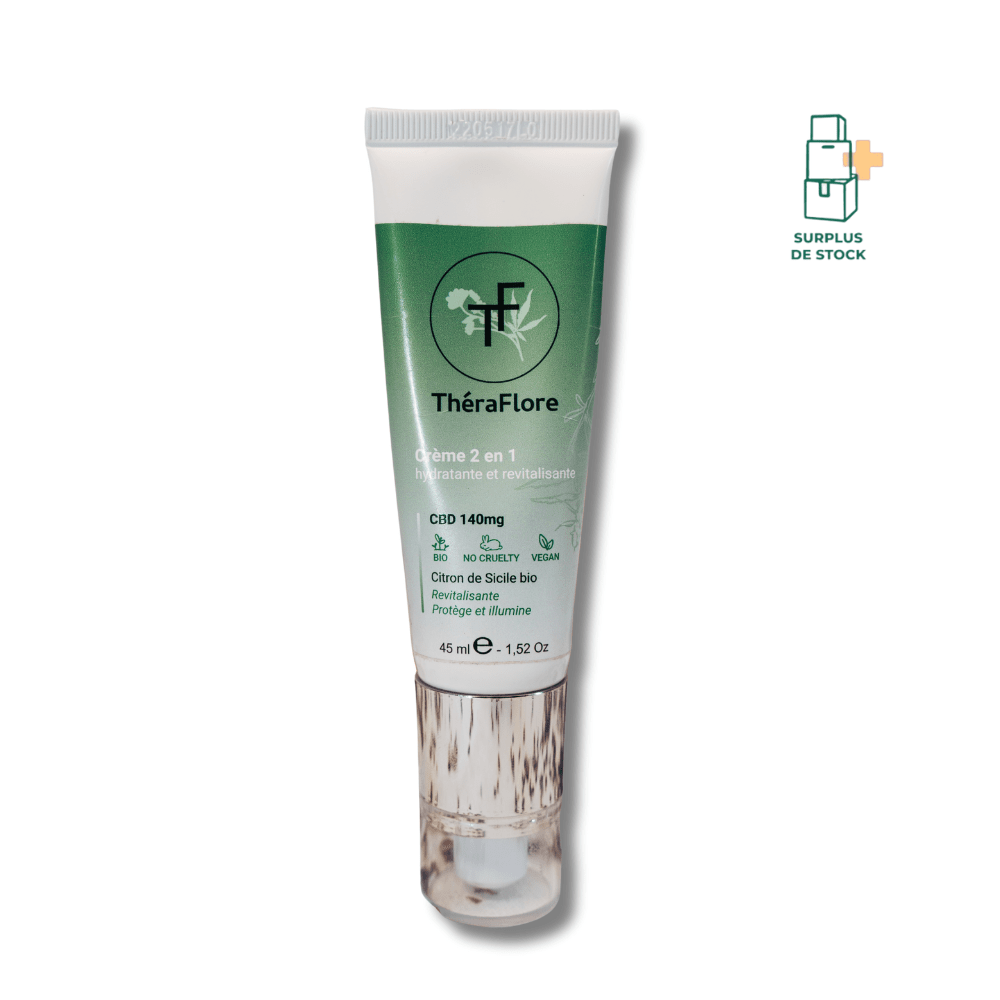 Crème hydratante et revitalisante - Protège et illumine Soin Anti-age TheraFlore 