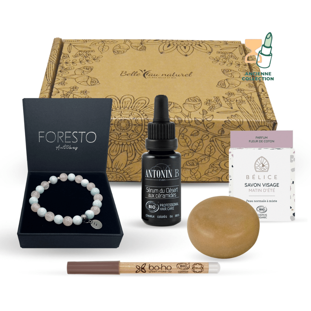 Coffret beauté Evasion estivale BIO Box Beauté Belle au Naturelle Coffret 4 produits 