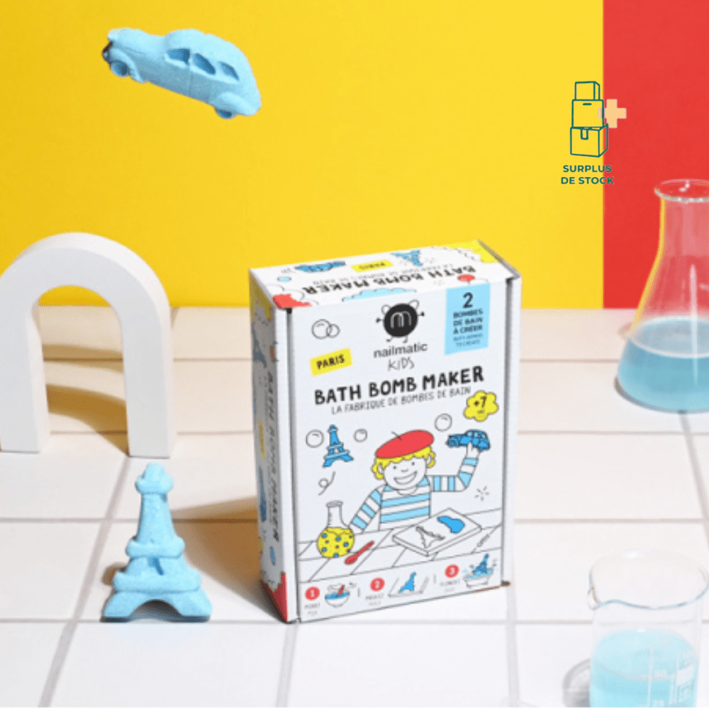 Coffret La Fabrique De Bombe à Bain Paris Soin enfant NAILMATIC 