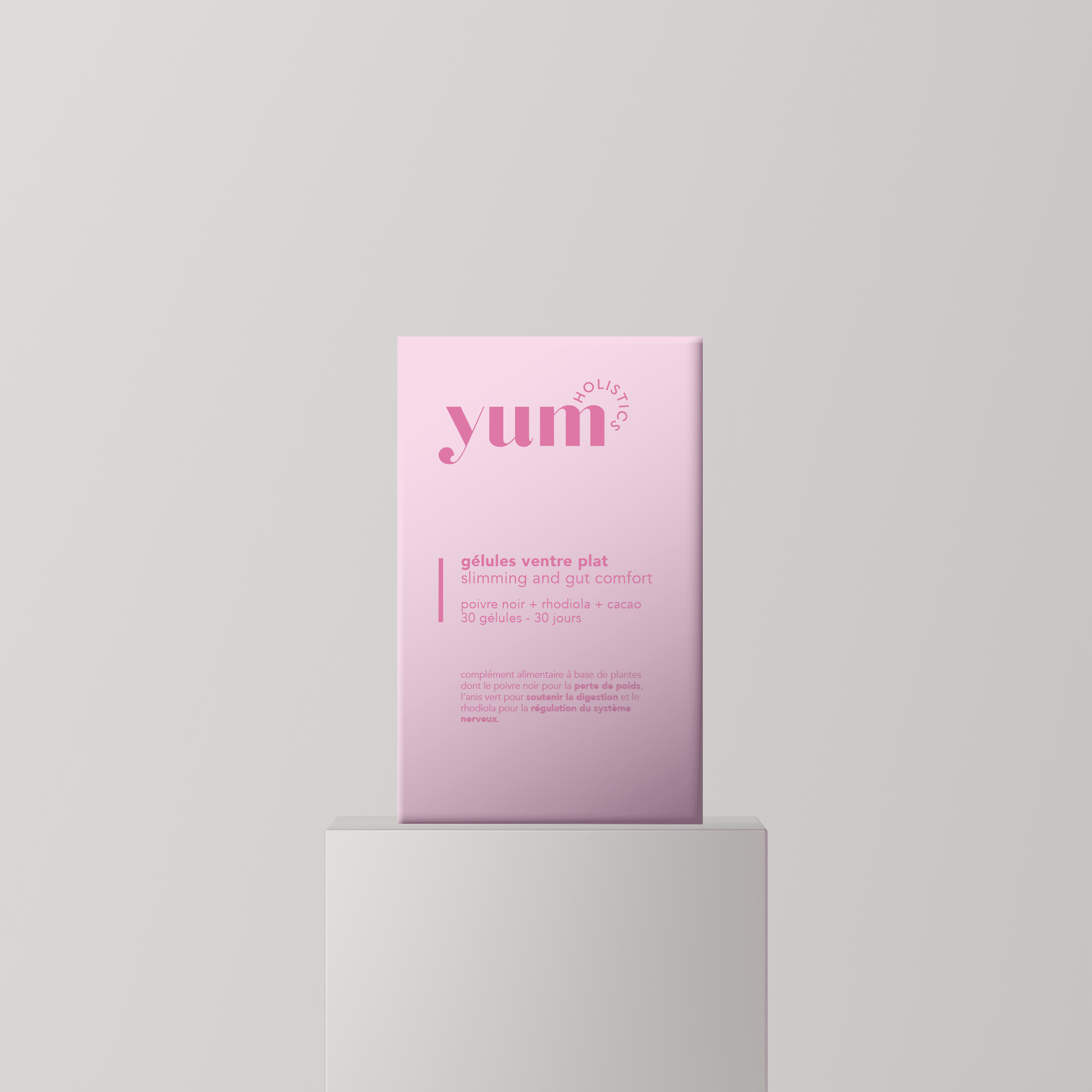 gélules ventre plat - slimming and gut comfort Complément Alimentaire YUM HOLISTICS 