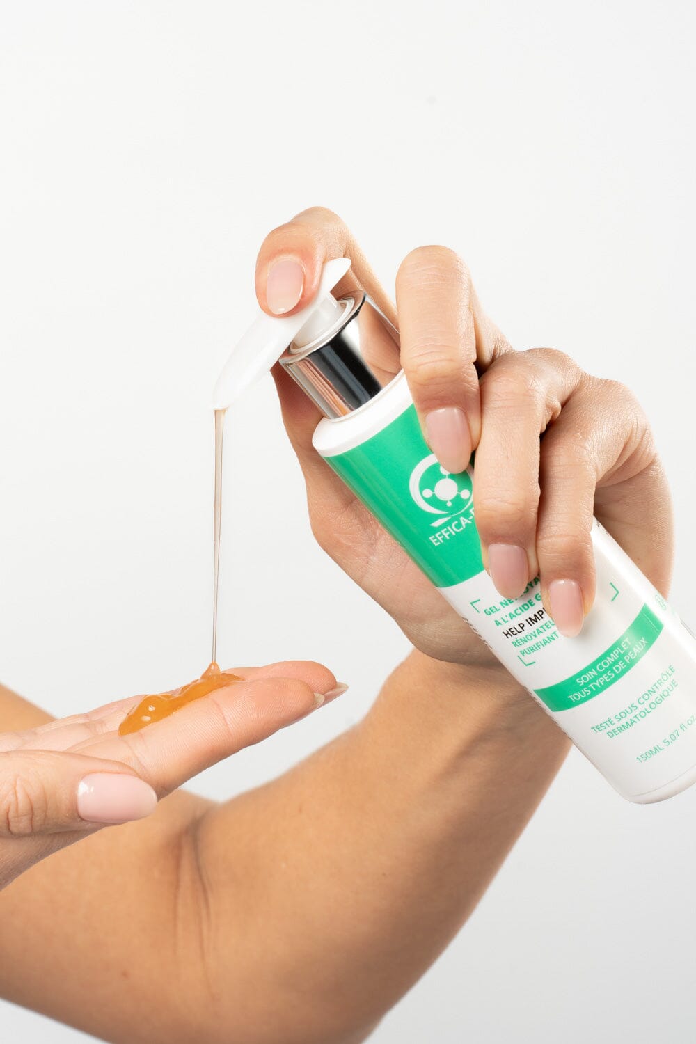 EFFICA-DERME – Gel Nettoyant AHA 5% hygiène Effica-Derme 