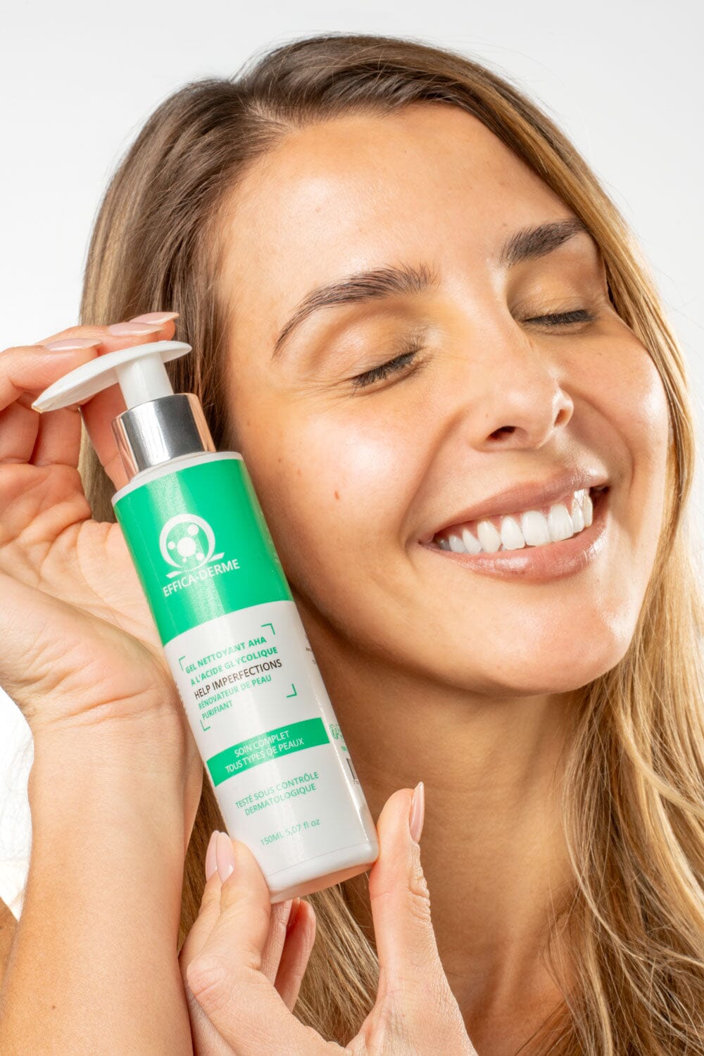 EFFICA-DERME – Gel Nettoyant AHA 5% hygiène Effica-Derme 
