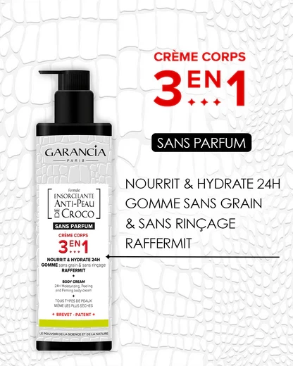 Formule Ensorcelante Anti-Peau de Croco Sans Parfum Soin Visage GARANCIA 