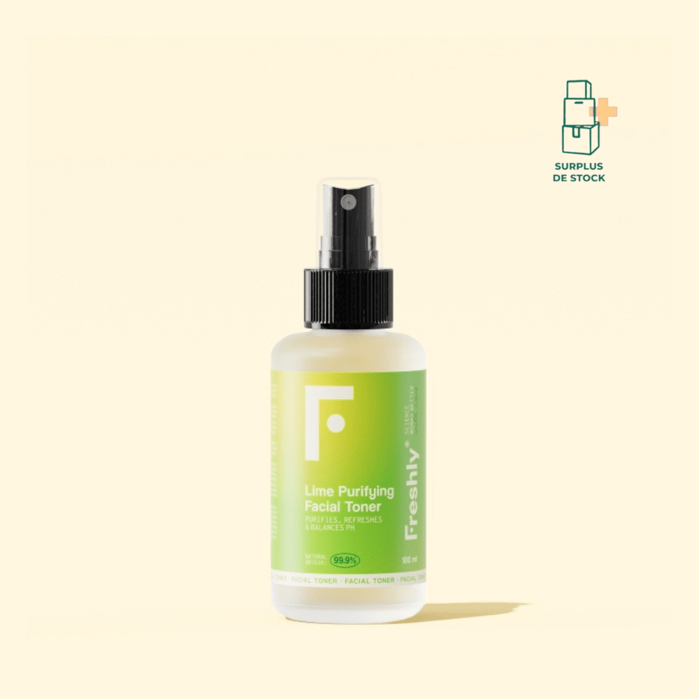 Lime Purifying Facial Toner - Lotion Purifiante & Rééquilibrante Serum FRESHLY 100 ml 
