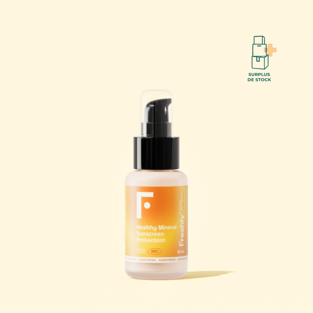 Écran solaire minéral SPF 50+ Soin solaire FRESHLY 100 ml 