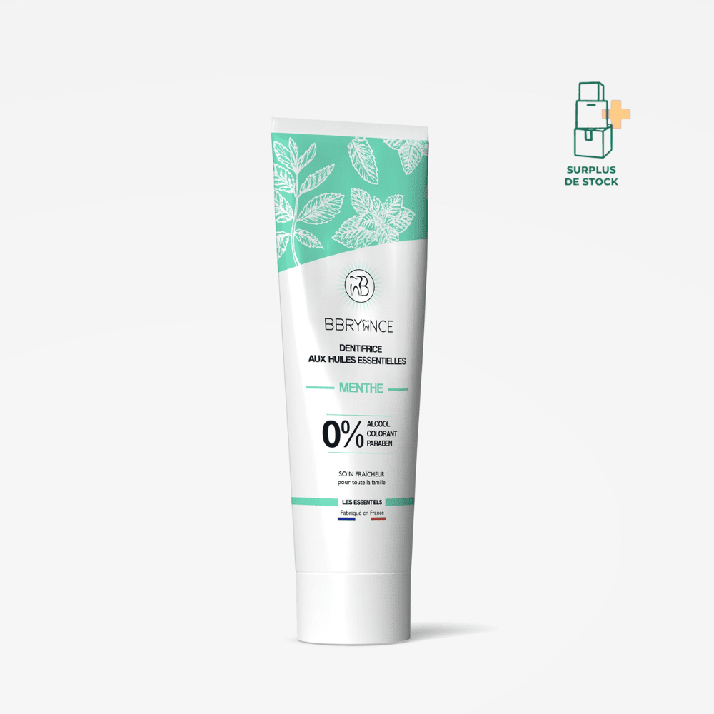 DENTIFRICE ESSENTIEL SOIN FRAICHEUR MENTHE Soin dentaire Bbryance 80 ml 