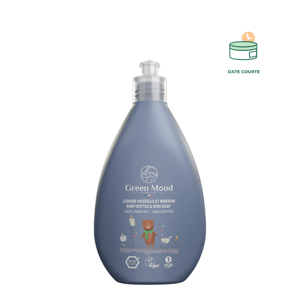 LIQUIDE VAISSELLE & BIBERON - Sans parfum liquide vaisselle Green Mood 