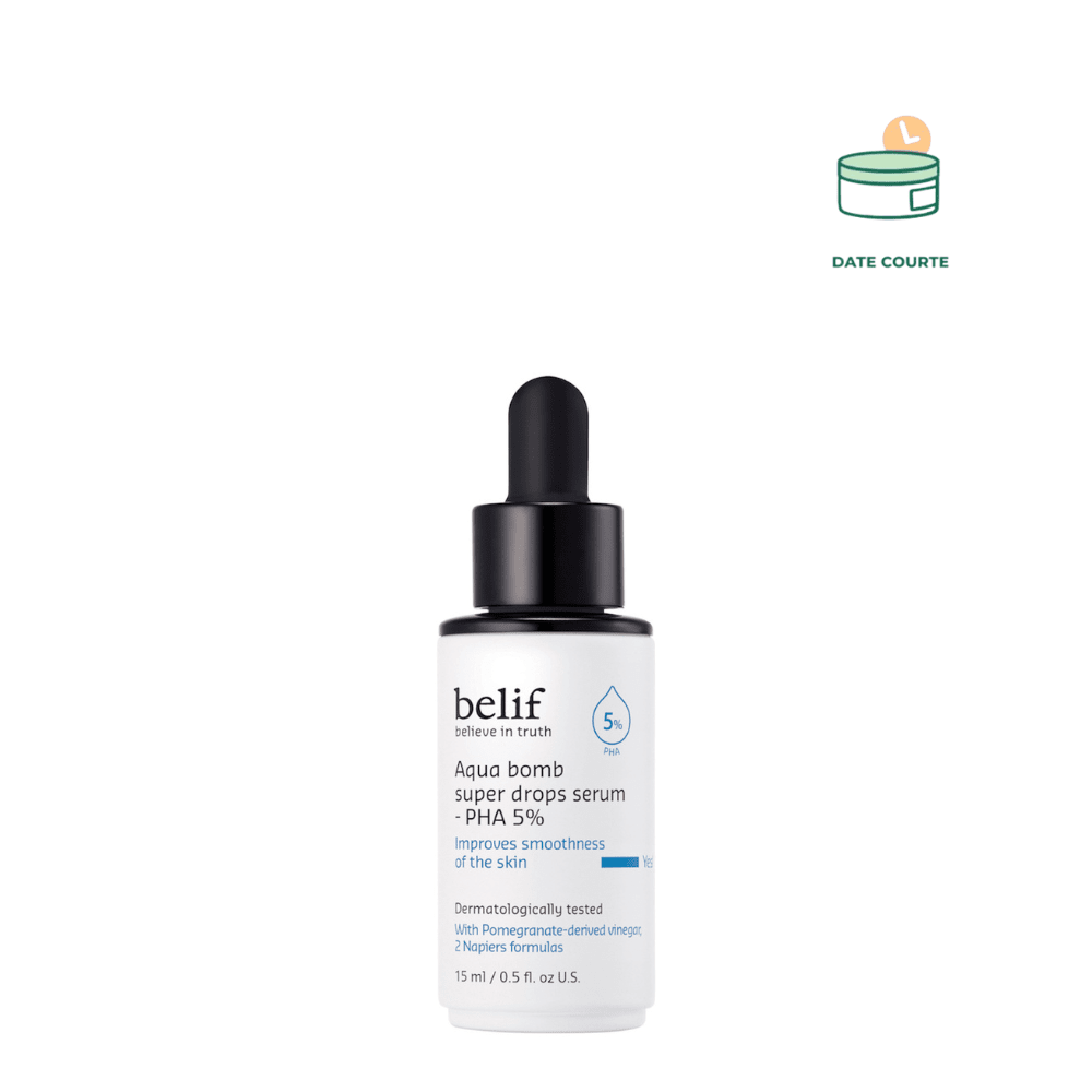 BF AQUABALM SUPERDROP PHA5% Serum BELIF À utiliser de préférence avant mai 2026 15 ml 
