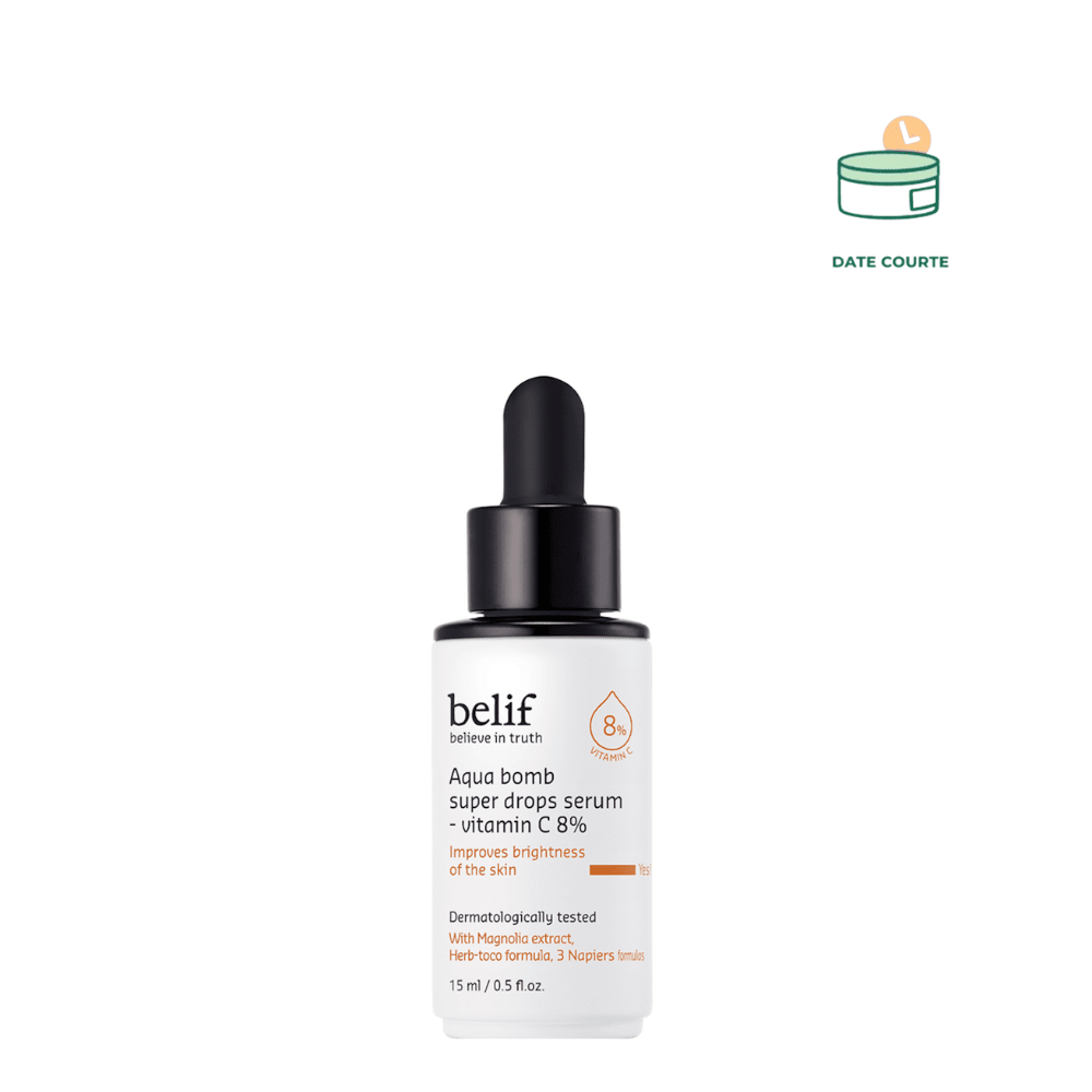 SUPER DROPS SERUM - VITAMIN C 8% Serum BELIF À utiliser de préférence avant mai 2026 15 ml 