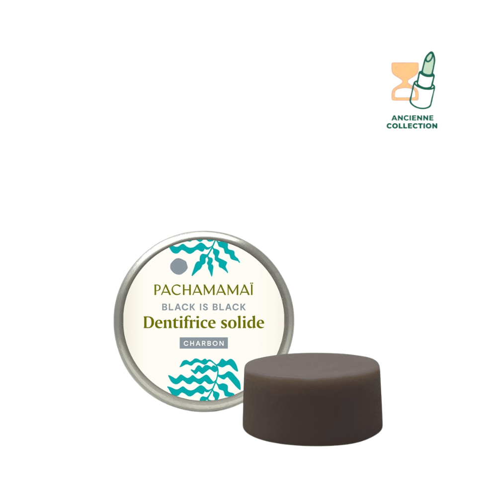 Black is black - Dentifrice solide dentifrice Solide Pachamamaï 20 g 