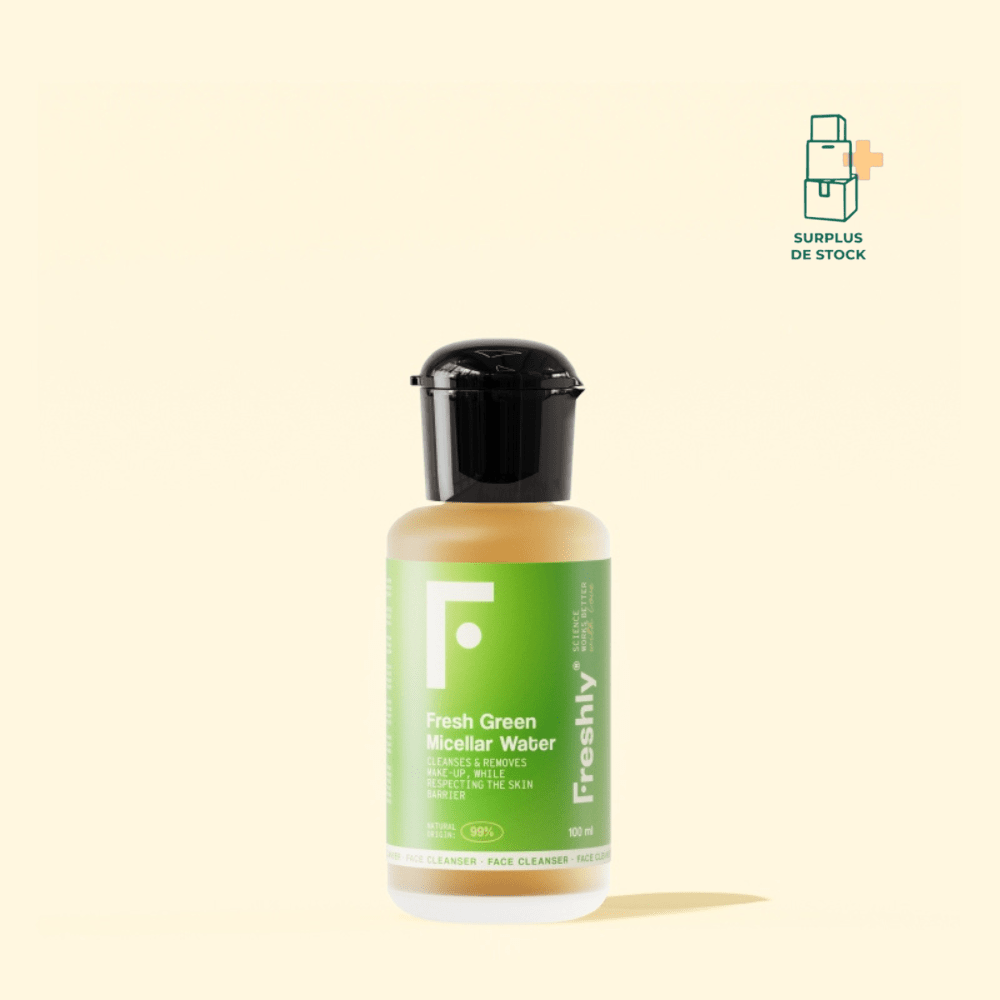 Fresh Green - Eau micellaire naturelle et démaquillante Soin Visage FRESHLY 100 ml 