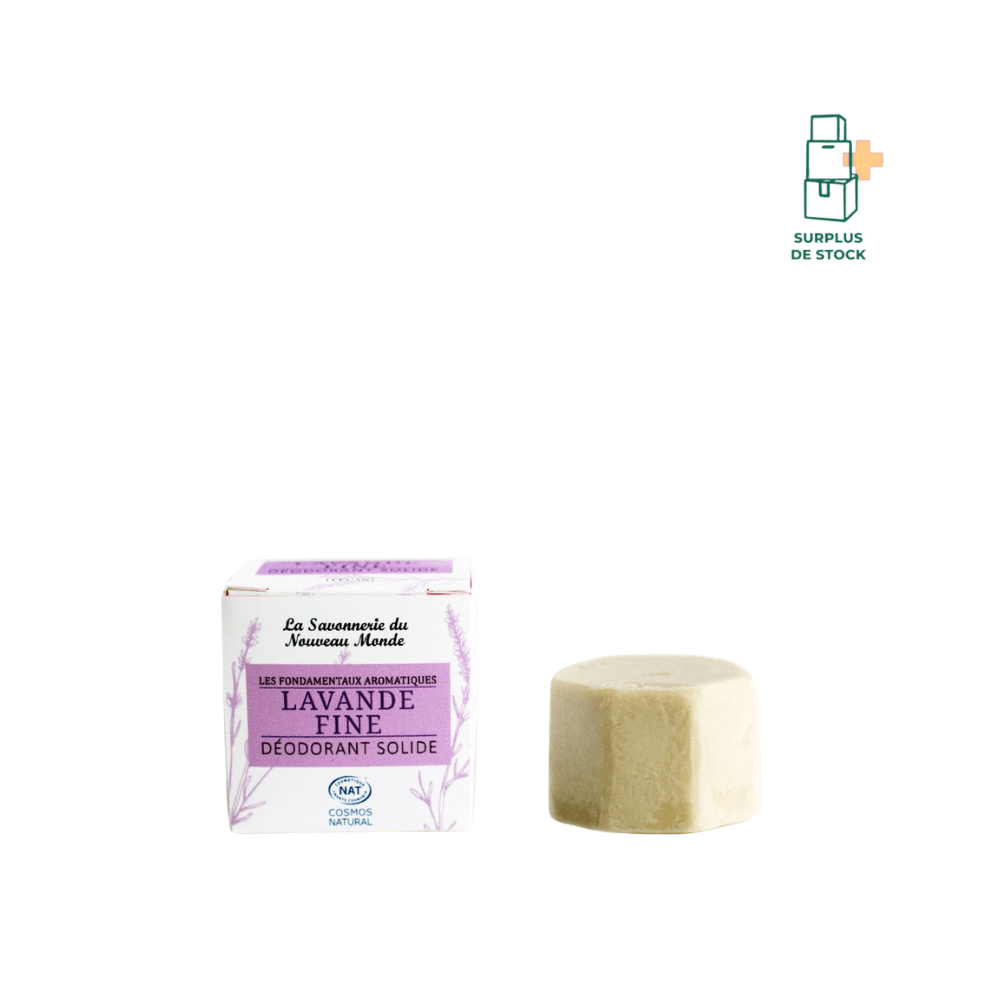 LAVANDE FINE - Déodorant solide déodorant LA SAVONNERIE DU NOUVEAU MONDE 30 ml 