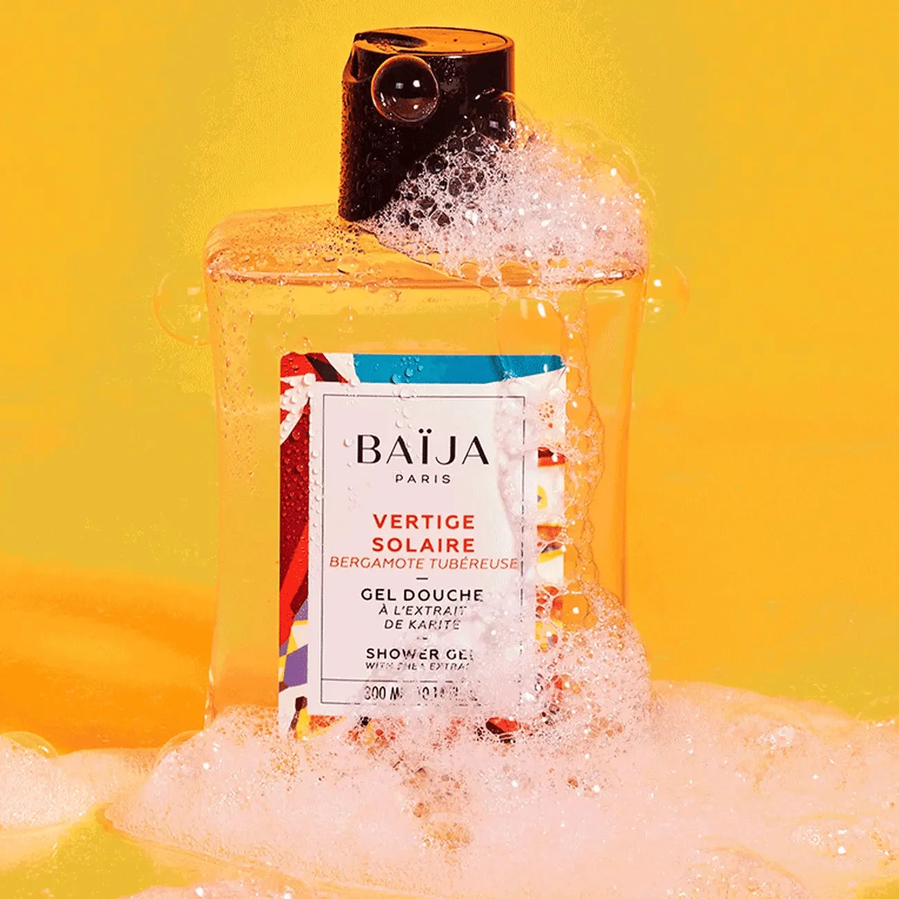 Gel douche Vertige Solaire Soin corps BAÏJA 