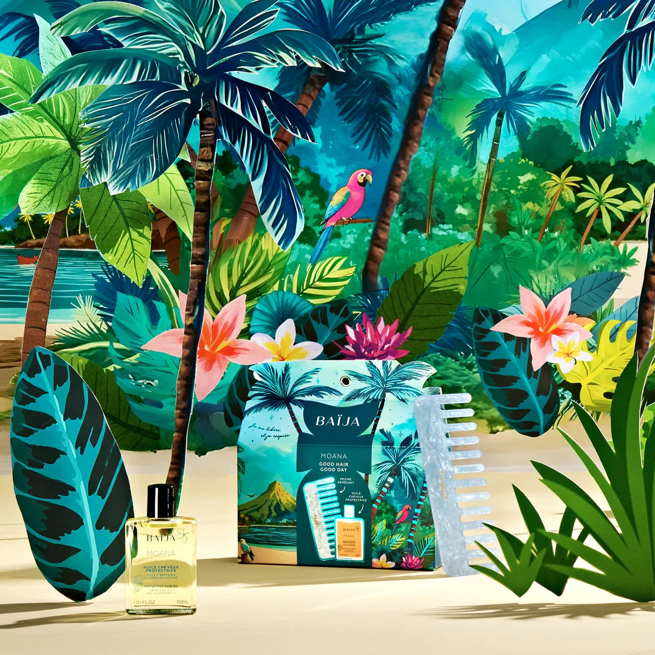 Coffret cheveux Moana • Good Hair Good Day Soin Capillaire BAÏJA 