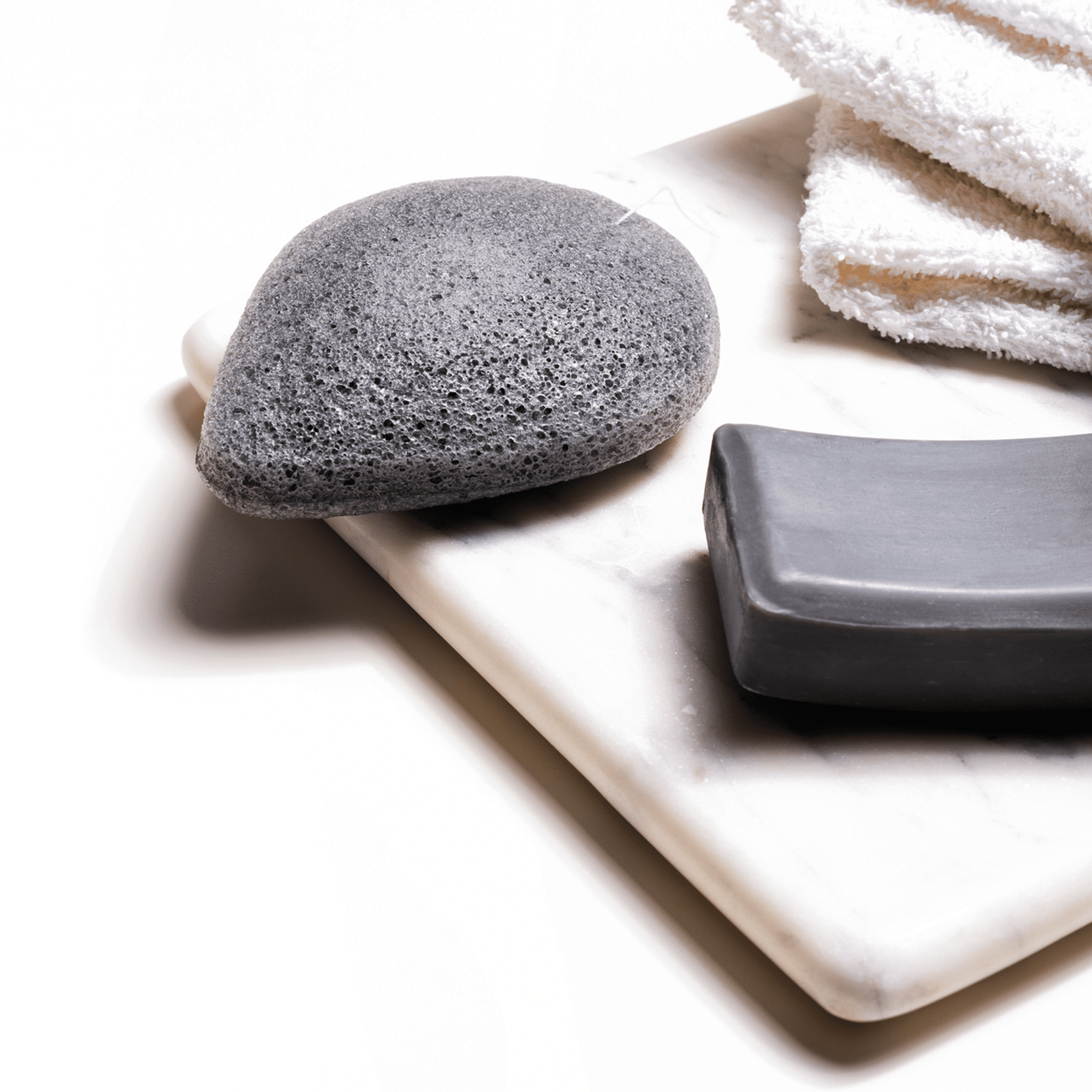 Eponge Konjac Charbon de bambou - Visage - Purifiante Accessoire Horizane Santé 