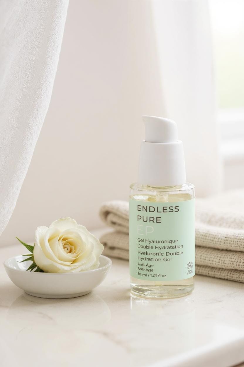 Gel Hyaluronique Double Hydratation soin hydratant ENDLESS PURE 